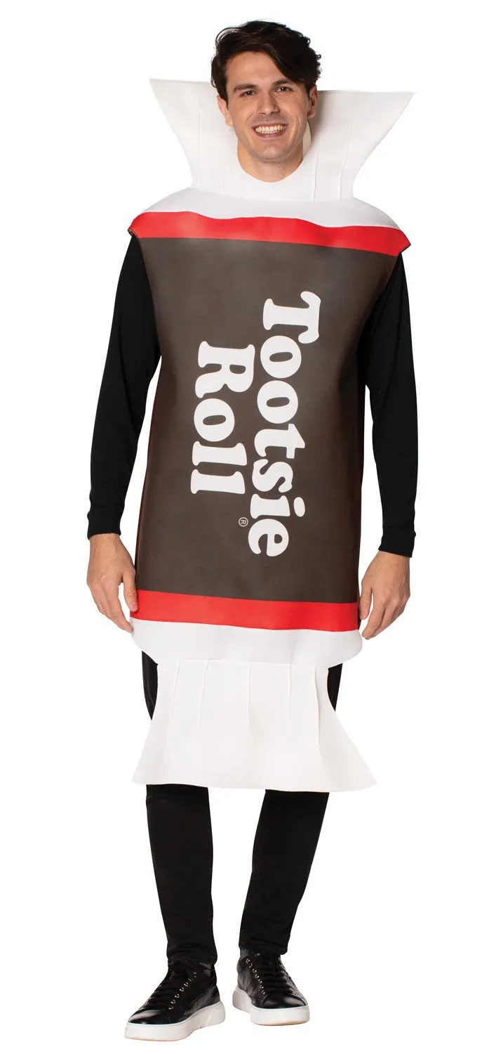 Rasta Imposta Tootsie Roll Tunika Kostüm Braun Einheitsgröße