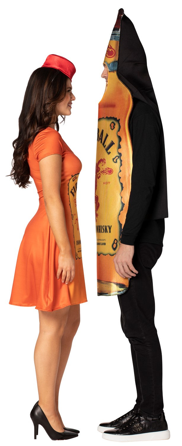 Rasta Imposta Fireball Flasche Kleid Partnerkostüm M-L