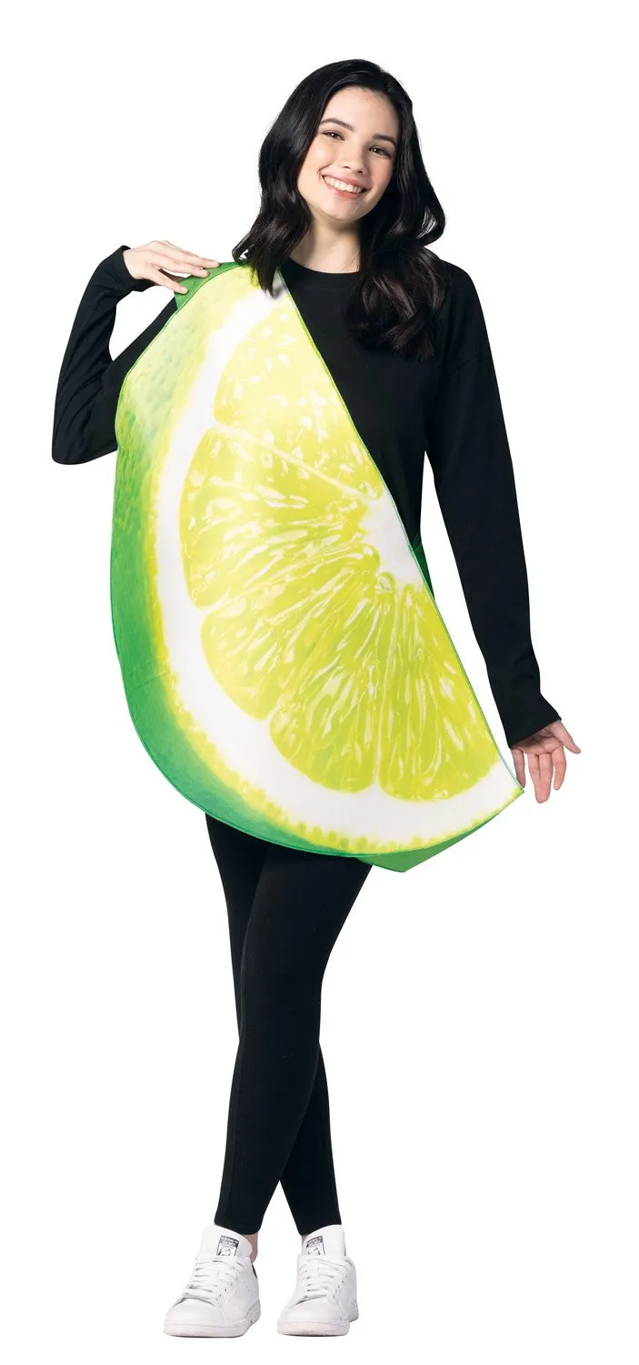 Rasta Imposta Lime Slice Kostüm Limette Einheitsgröße Polyester