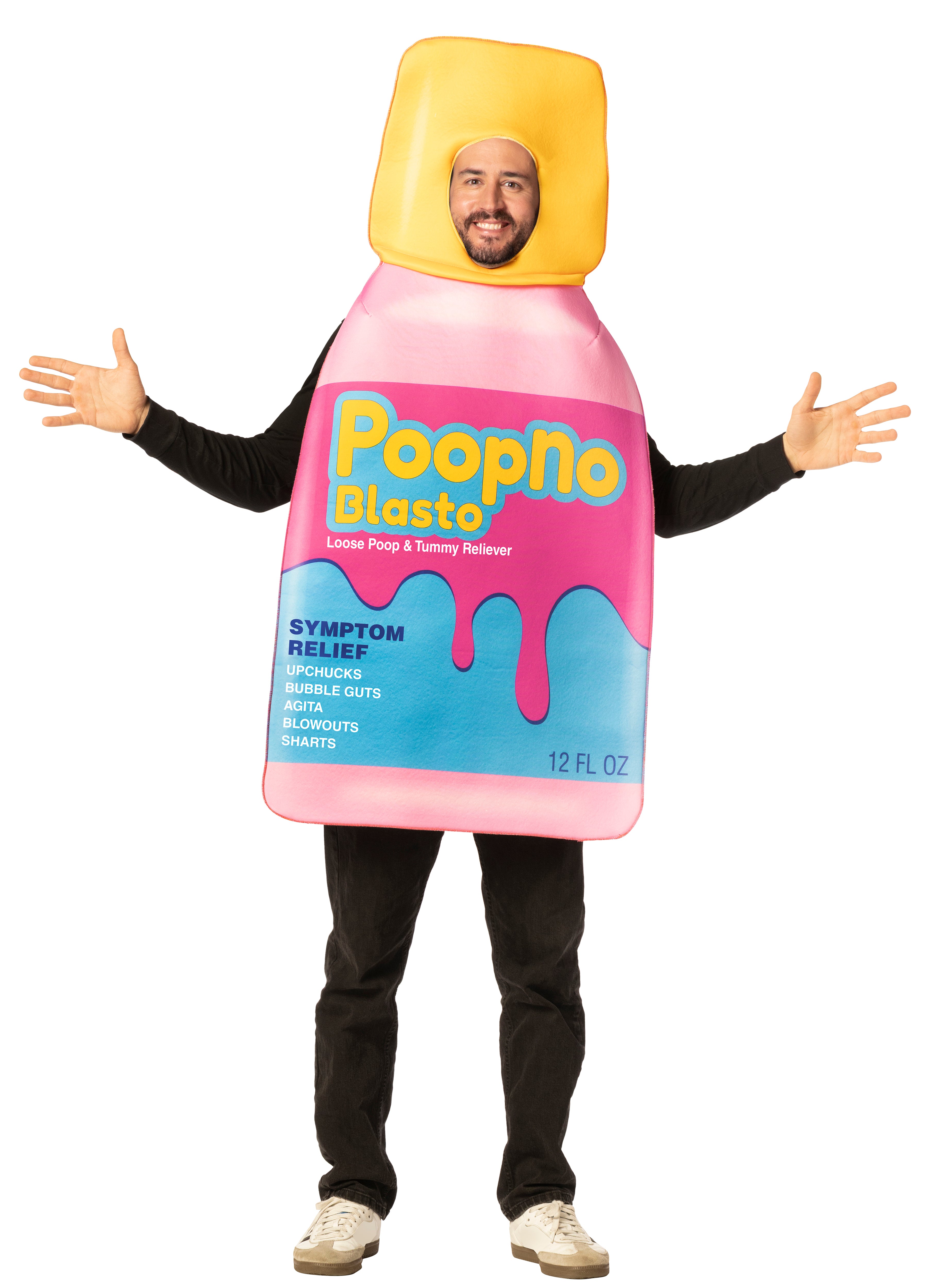 Rasta Imposta Poop No Blasto Kostüm One Size Flasche
