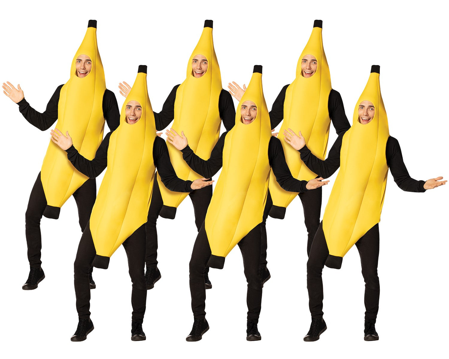 Rasta Imposta Ultimate Banana 6 Pack Kostüm Bananenbündel