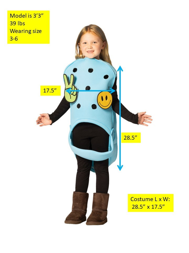 Rasta Imposta Garden Clog Kostüm Kinder Schuh Gr. 3-6