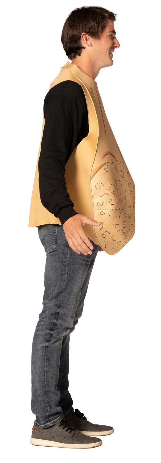 Rasta Imposta Male Ball Sac Kostüm One Size hautfarben