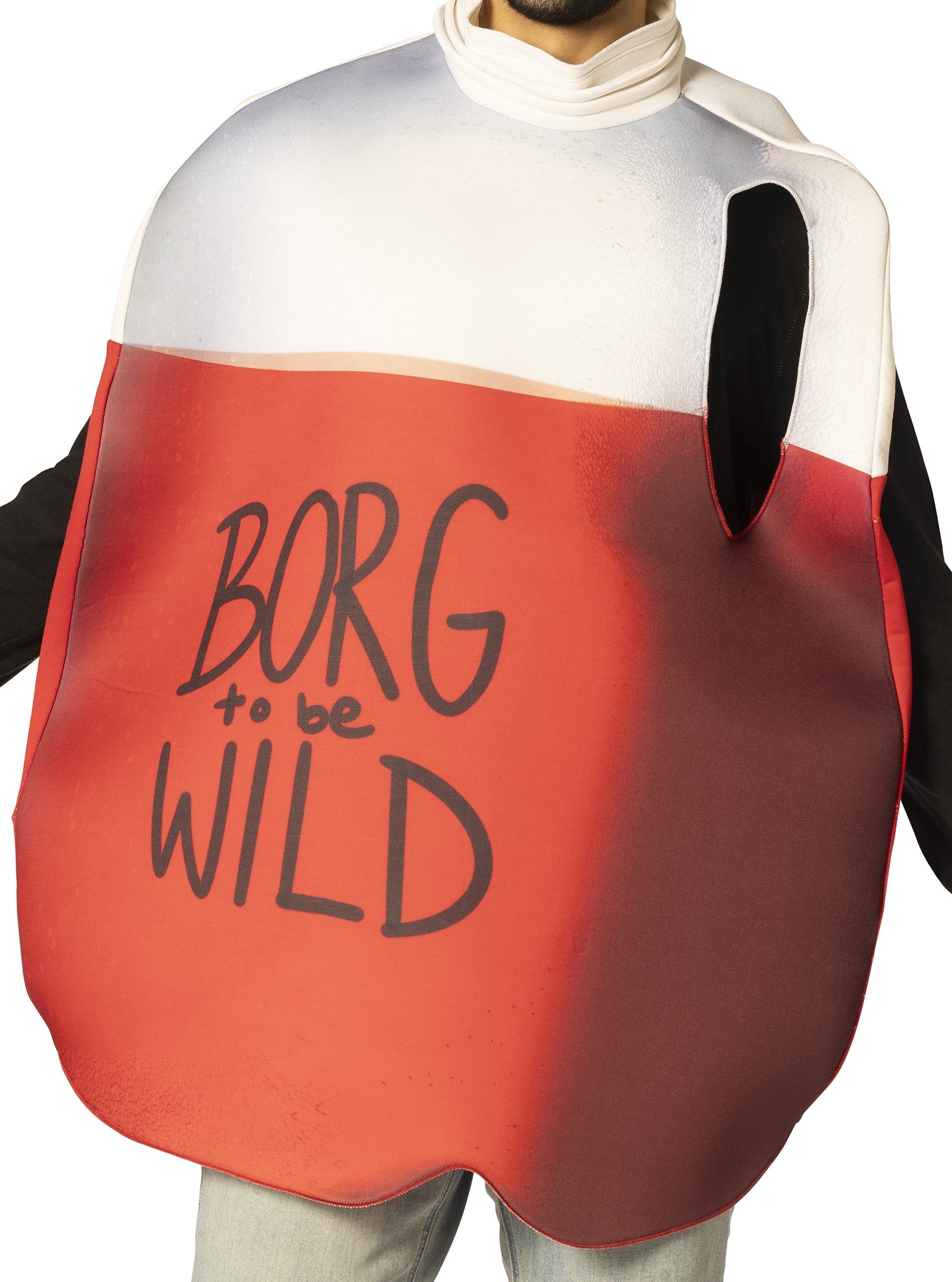 Rasta Imposta Blackout Rage Gallon Kostüm Einheitsgröße BORG