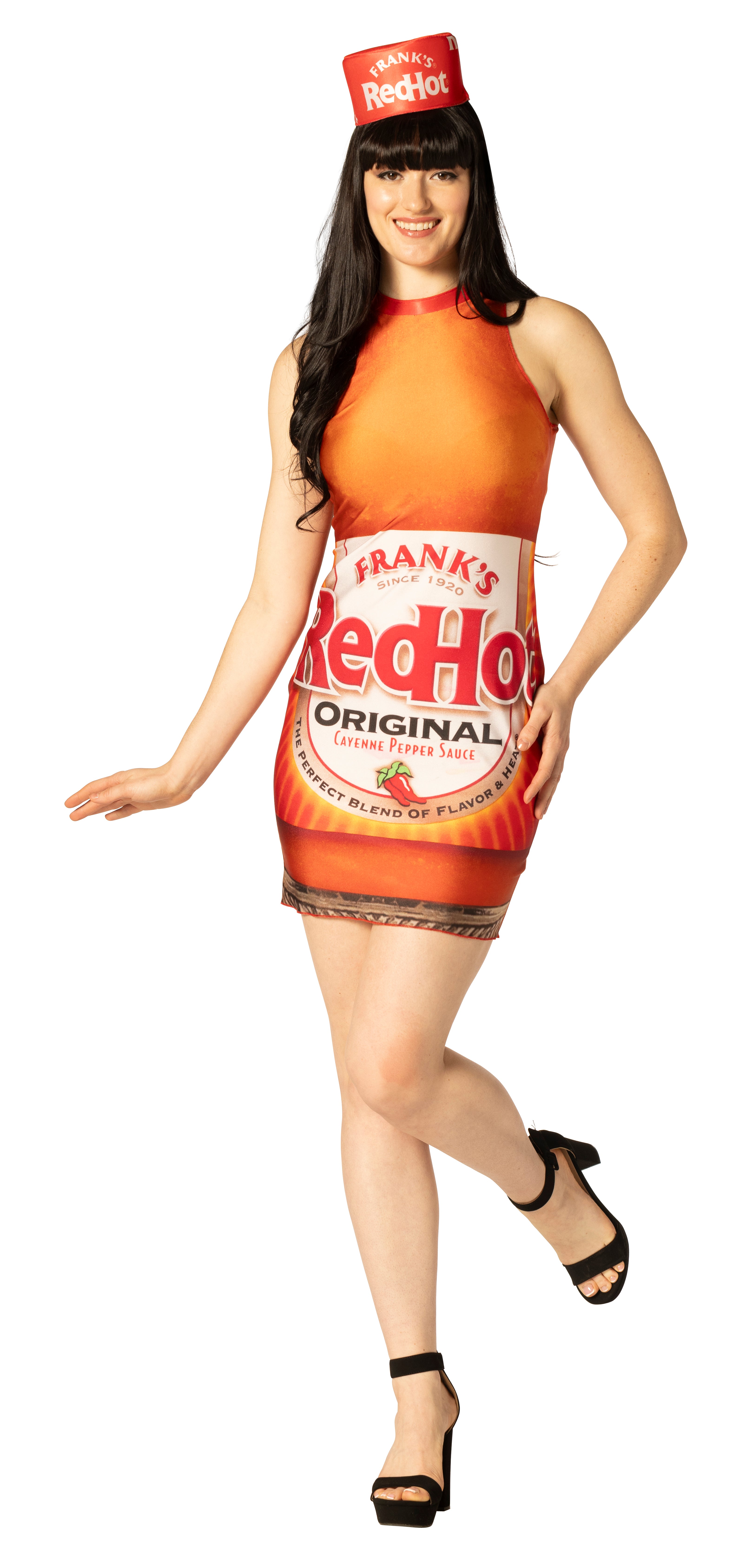 Rasta Imposta Frank's Red Hot Sauce Kleid Kostüm Damen