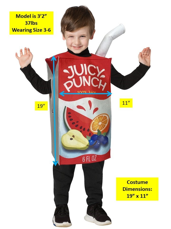 Rasta Imposta Juice Box Kinderkostüm 3-4 Tunika