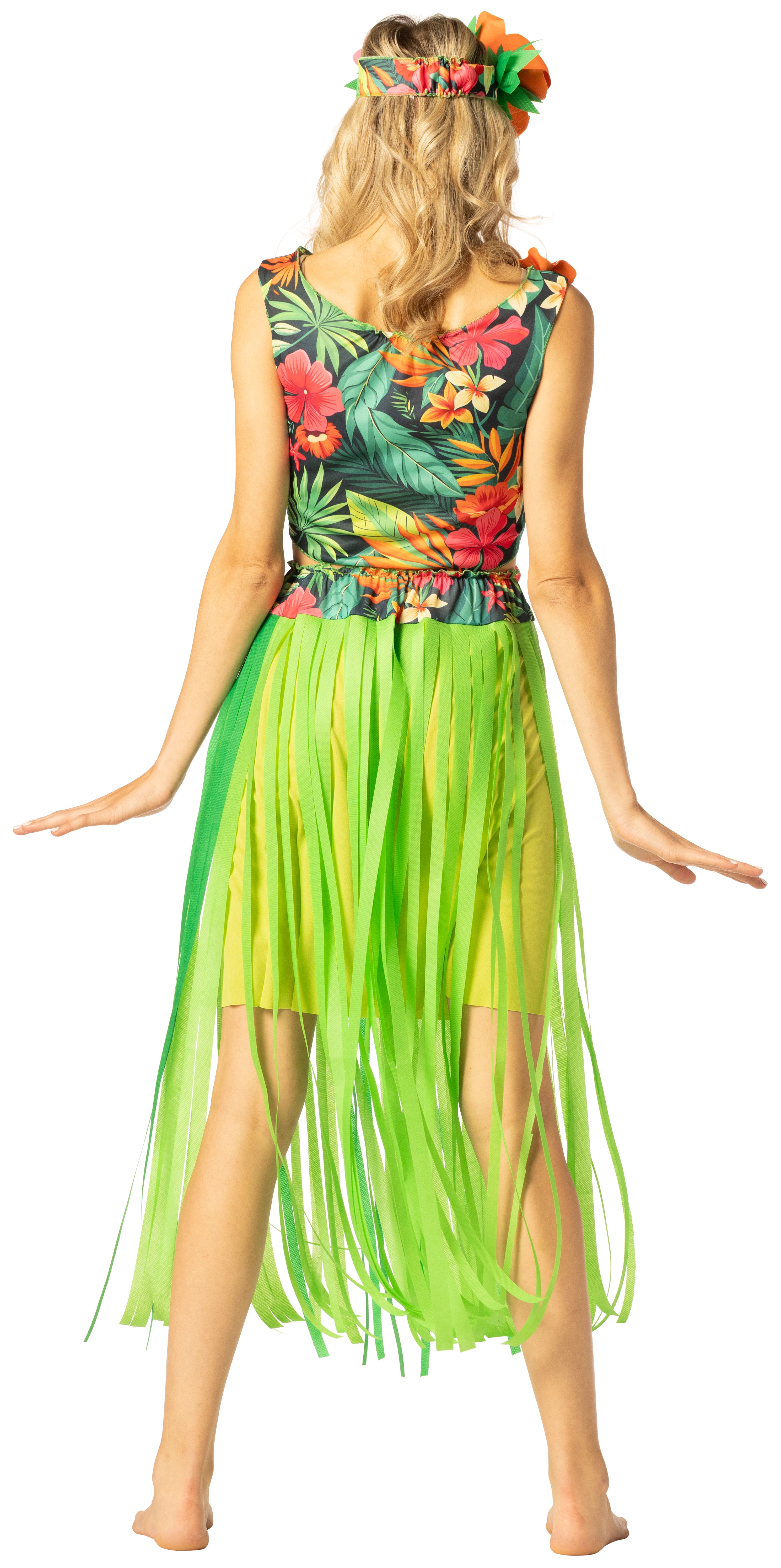 Rasta Imposta Hula Girl Damenkostüm Hawaii 4-10 Blumen