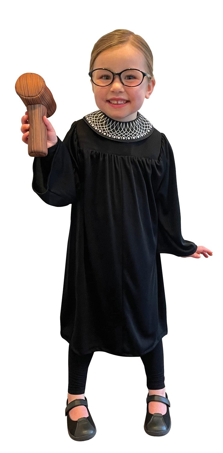 Rasta Imposta Supreme Justice Robe Kinderkostüm 3-4 mit Hammer