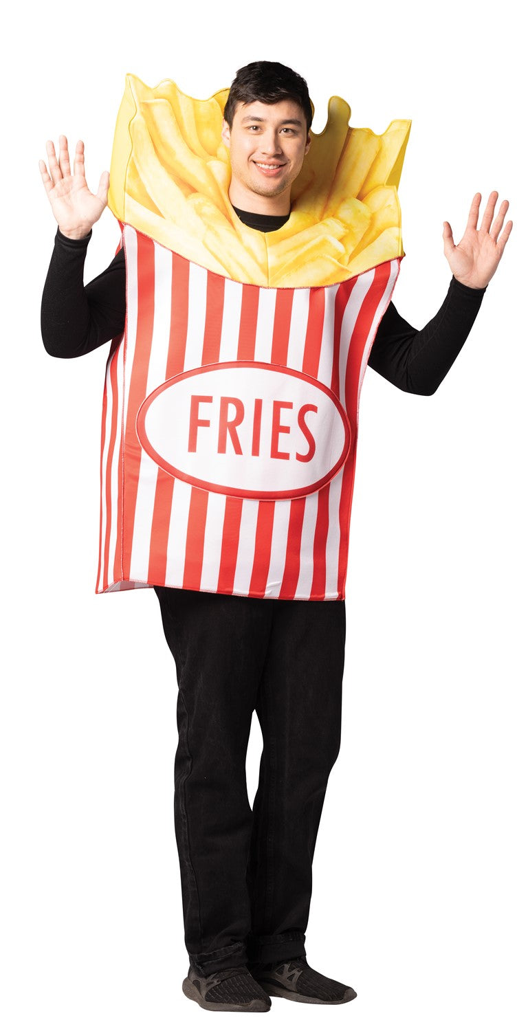 Rasta Imposta French Fries Pommes-Kostüm Einheitsgröße