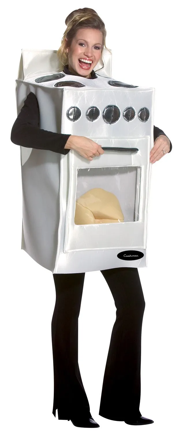 Rasta Imposta Bun In The Oven Kostüm Einheitsgröße 3D Ofen