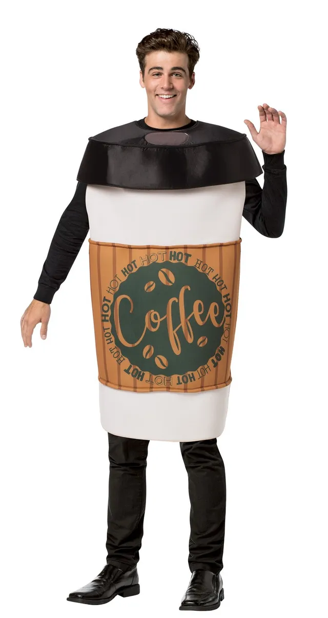Rasta Imposta Coffee To Go Cup Kostüm Tunika OS