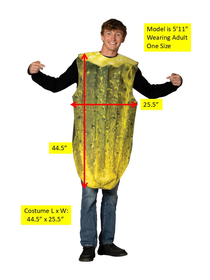 Rasta Imposta Bite-Me Pickle Gurken Kostüm Unisex