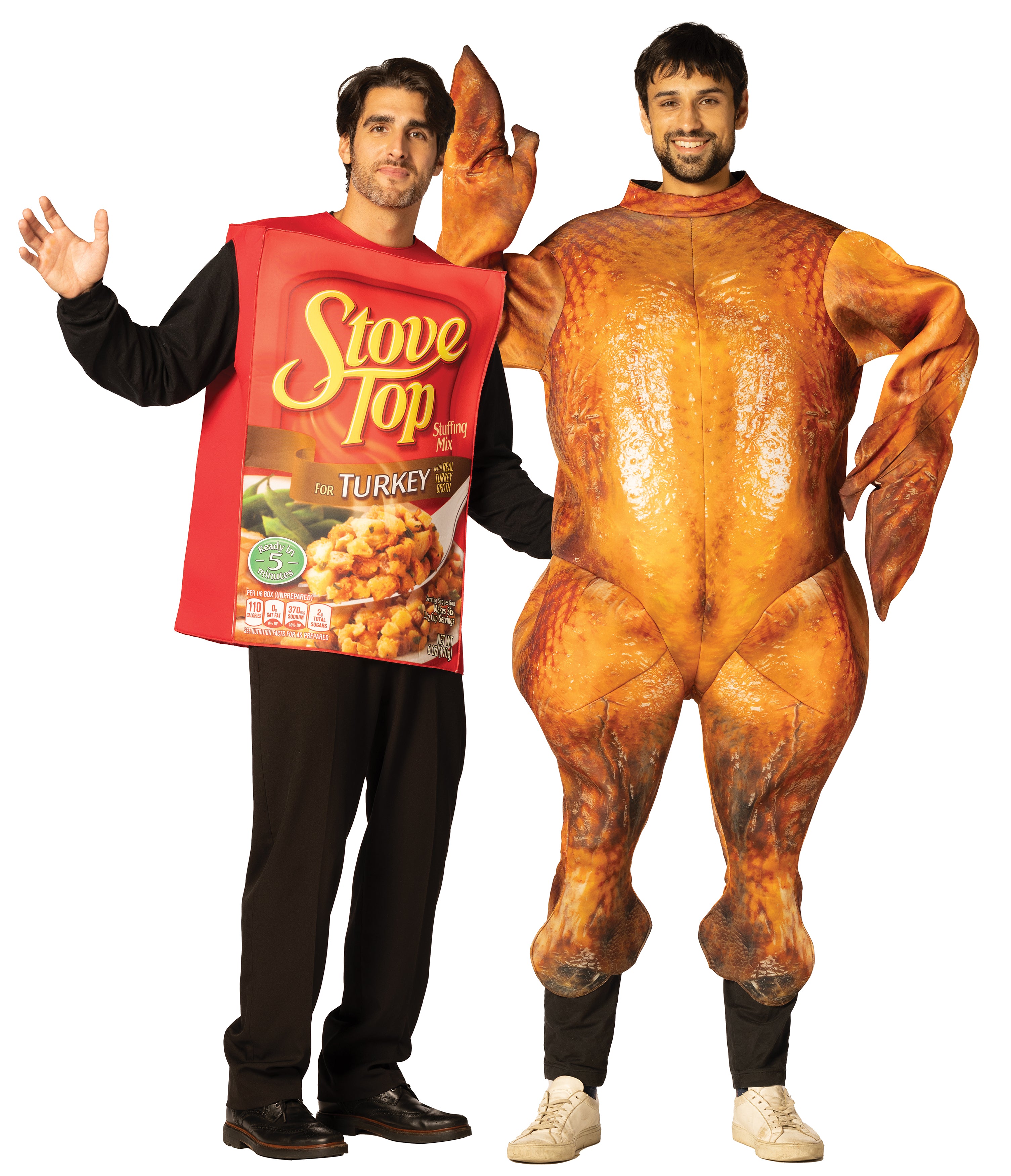Rasta Imposta Thanksgiving Feast Partnerkostüm One Size Truthahn