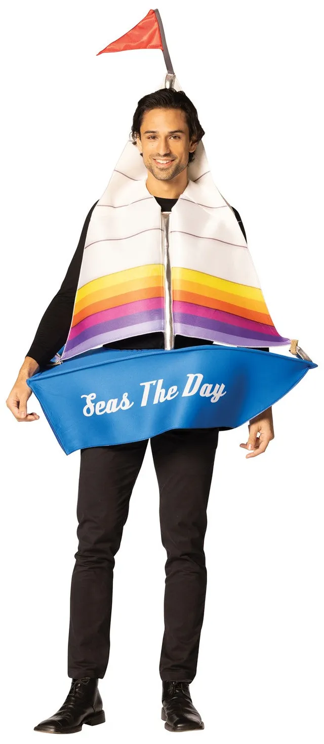 Rasta Imposta Seas The Day Segelboot Kostüm One Size Erwachsene