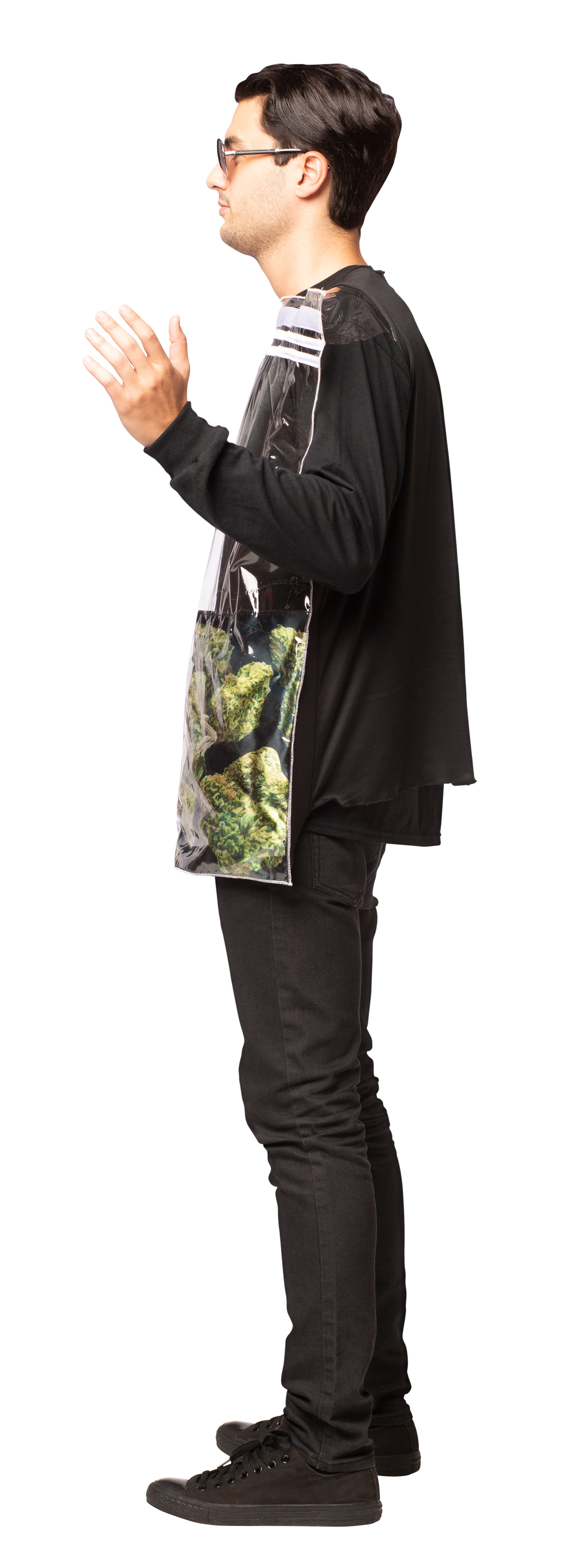 Rasta Imposta Bag of Weed Kostüm Einheitsgröße Tunika