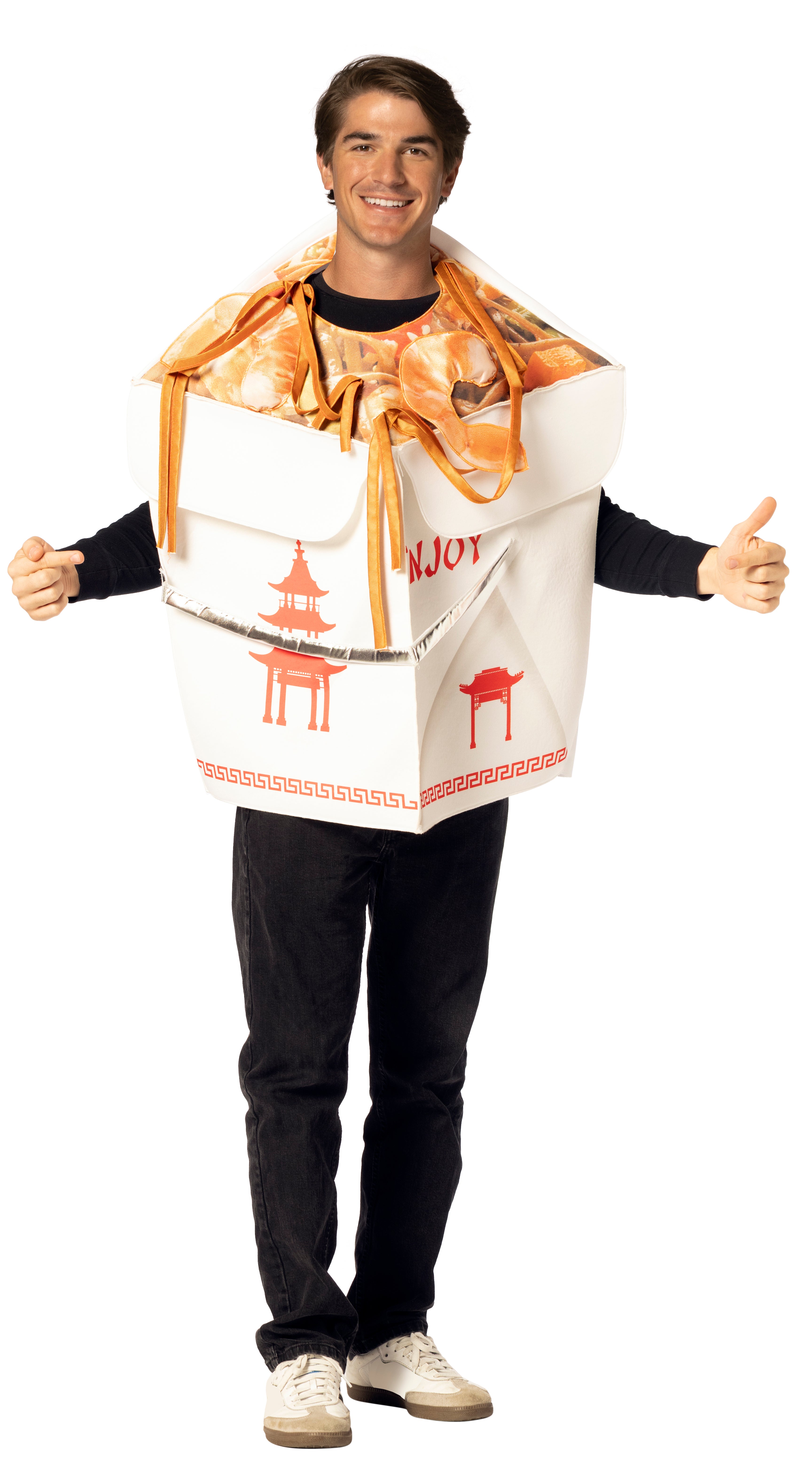 Rasta Imposta Lo Mein Take Out Kostüm One Size Nudelbox