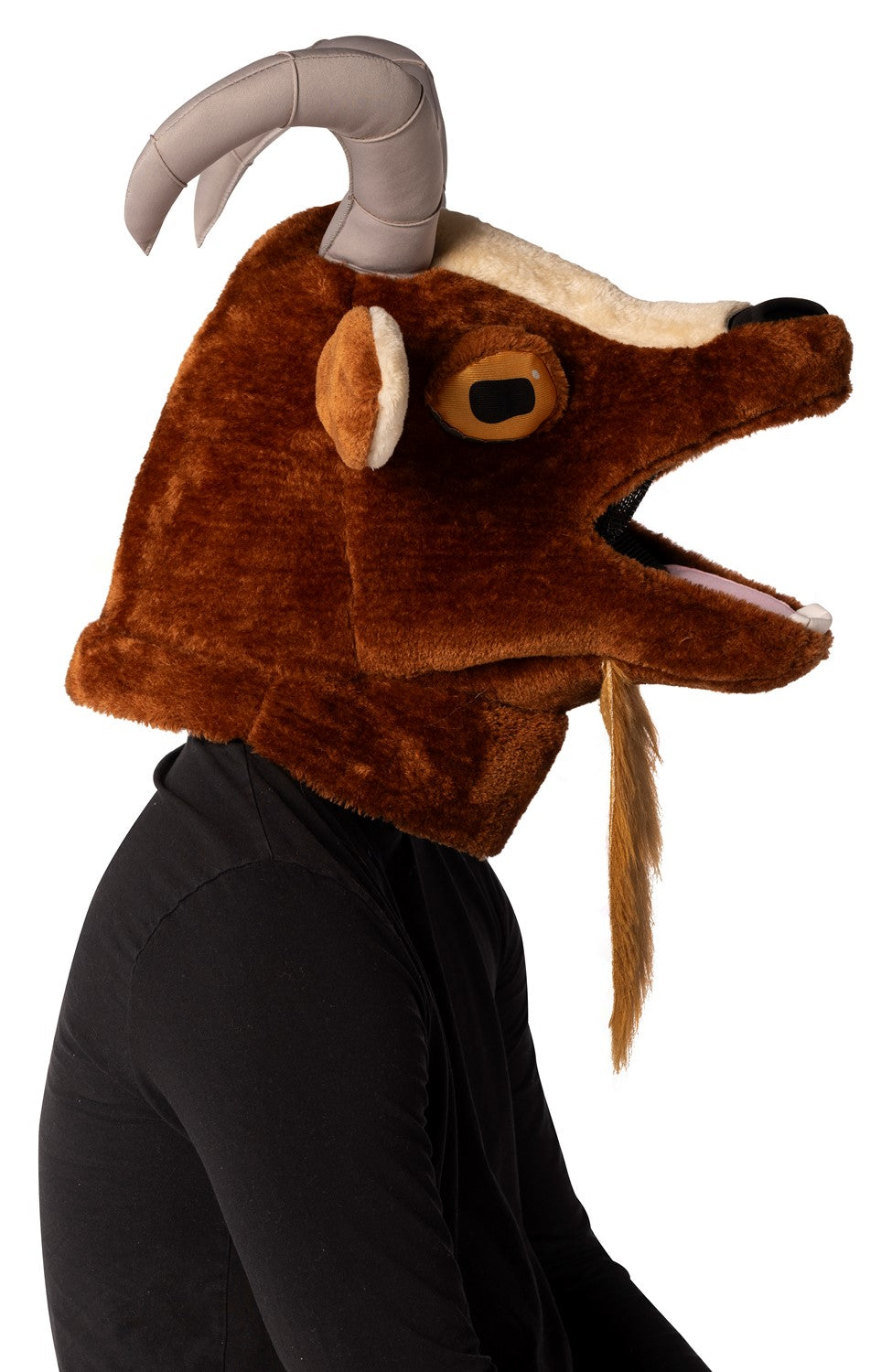 Rasta Imposta Goat Mascot Head Kostüm Kopf One Size