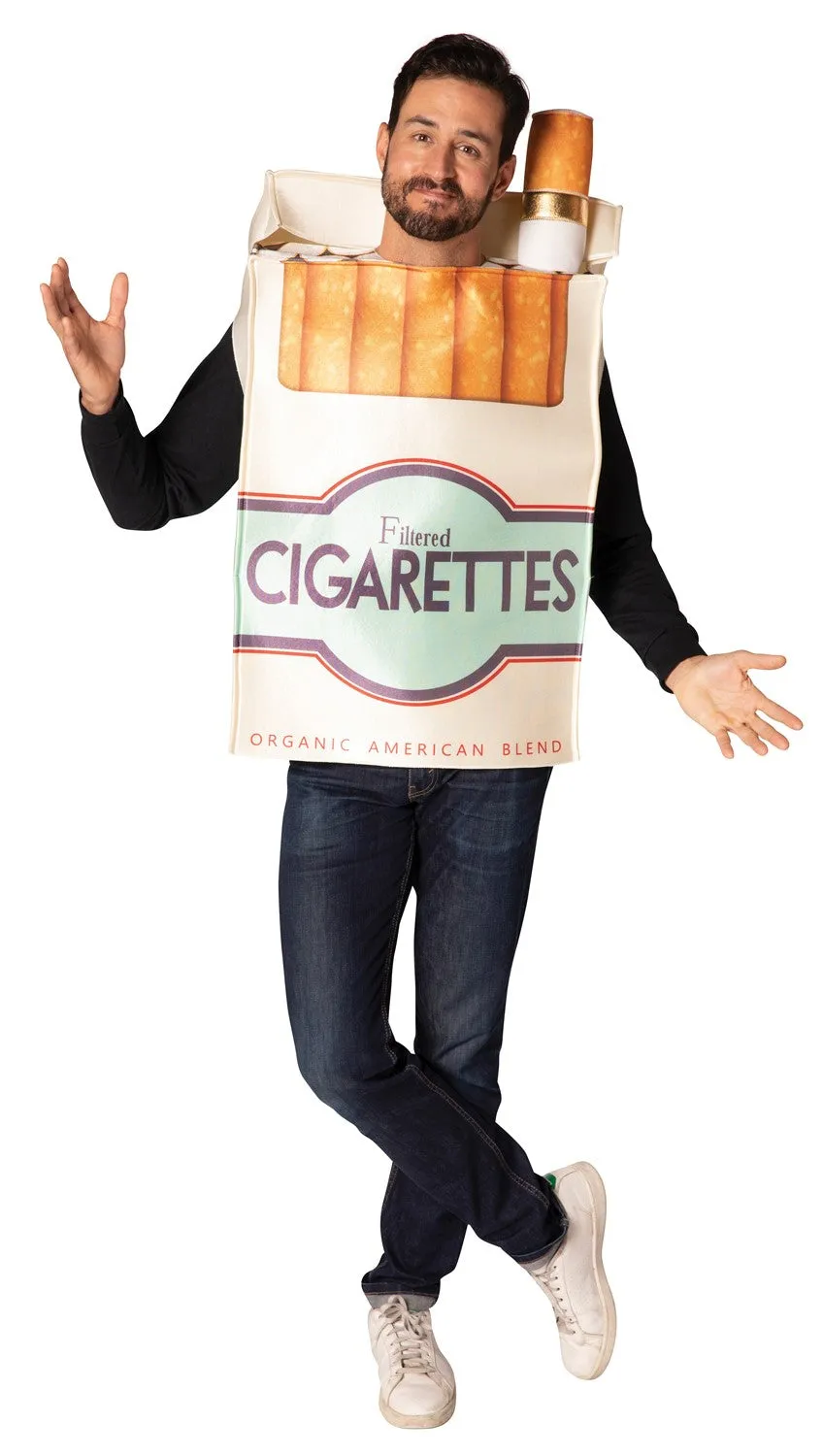 Rasta Imposta Cigarette Pack Kostüm Einheitsgröße Schaumtunika