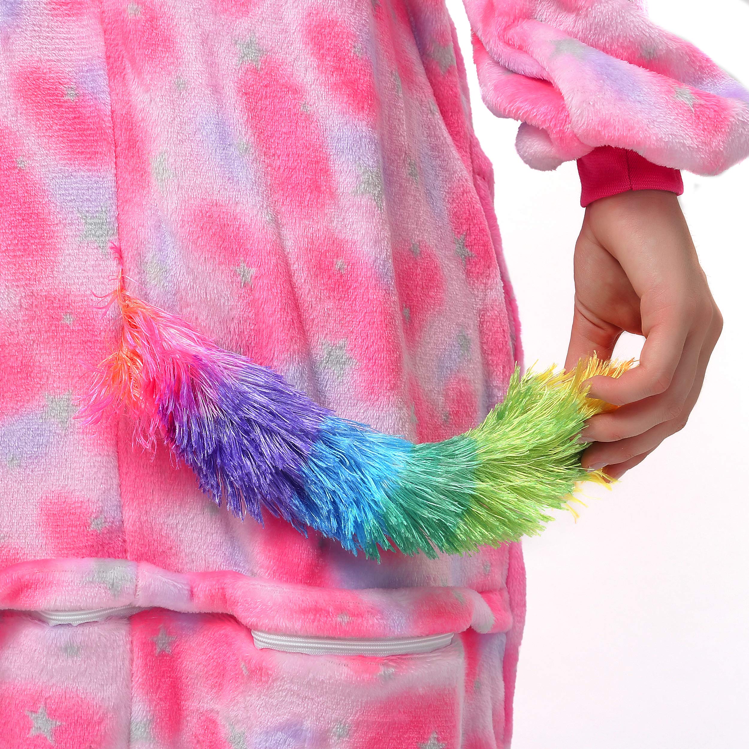 Katara 1744 Einhorn Partyanzug Onesie Pink-Rosa Plüsch
