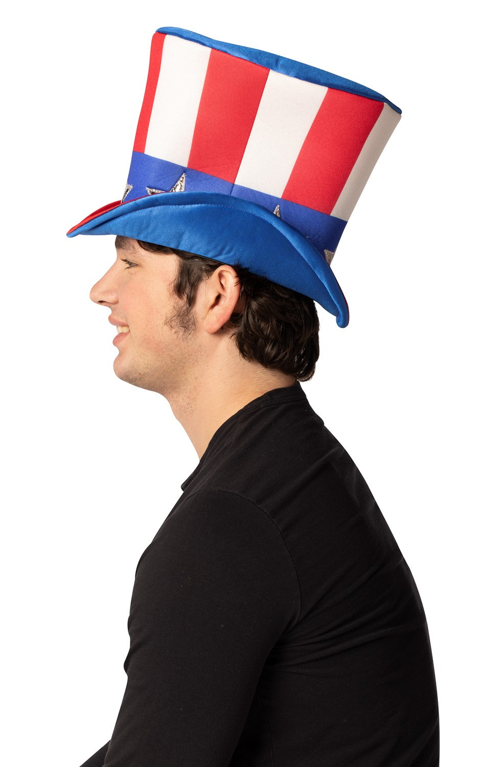 Rasta Imposta Uncle Sam Zylinder rot weiß blau One Size