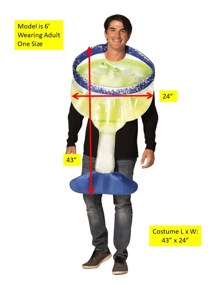 Rasta Imposta Margarita Glass Kostüm One Size Tunika