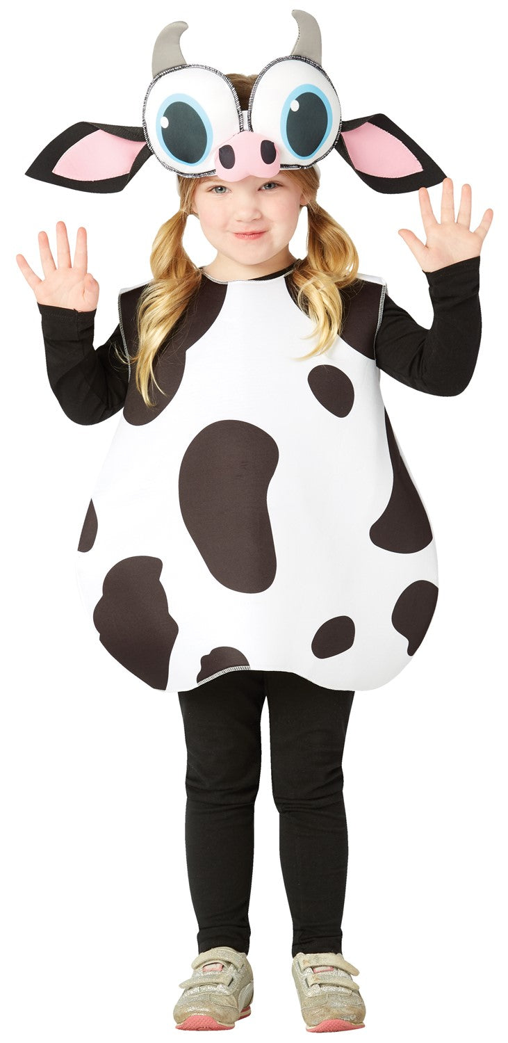 Rasta Imposta Big Eyed Cow Kinderkostüm 3-4 Jahre Kuh