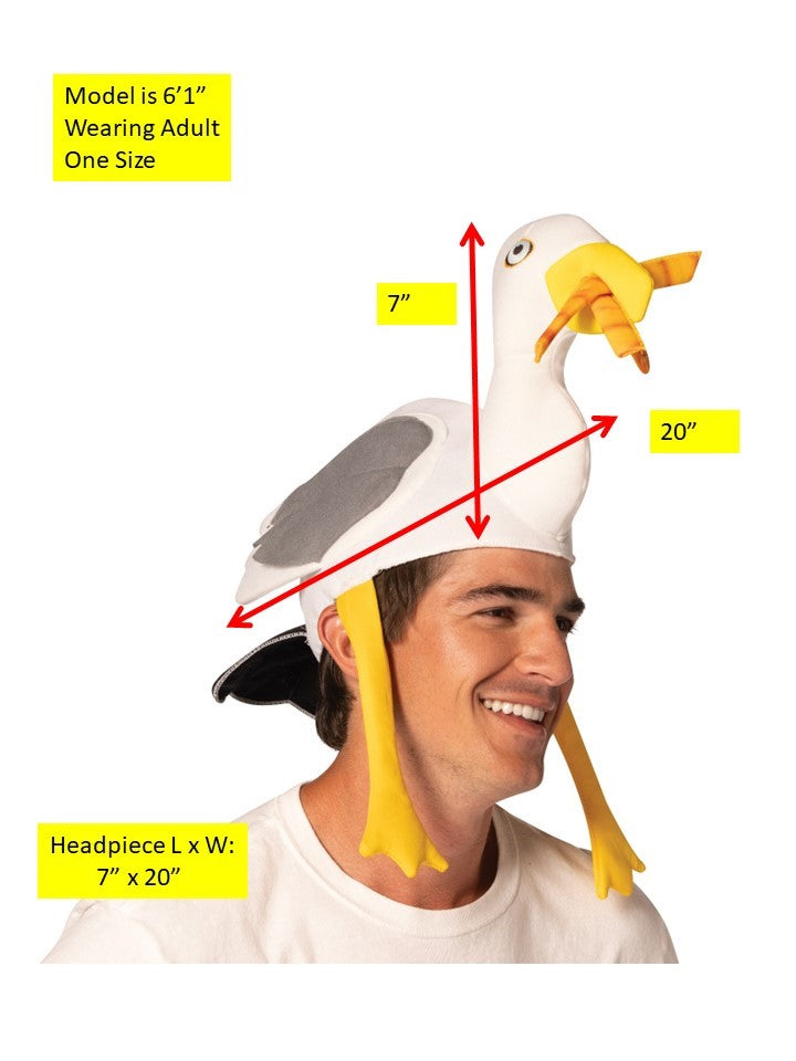 Rasta Imposta Seagull Hat Erwachsene One Size Möwe Hut