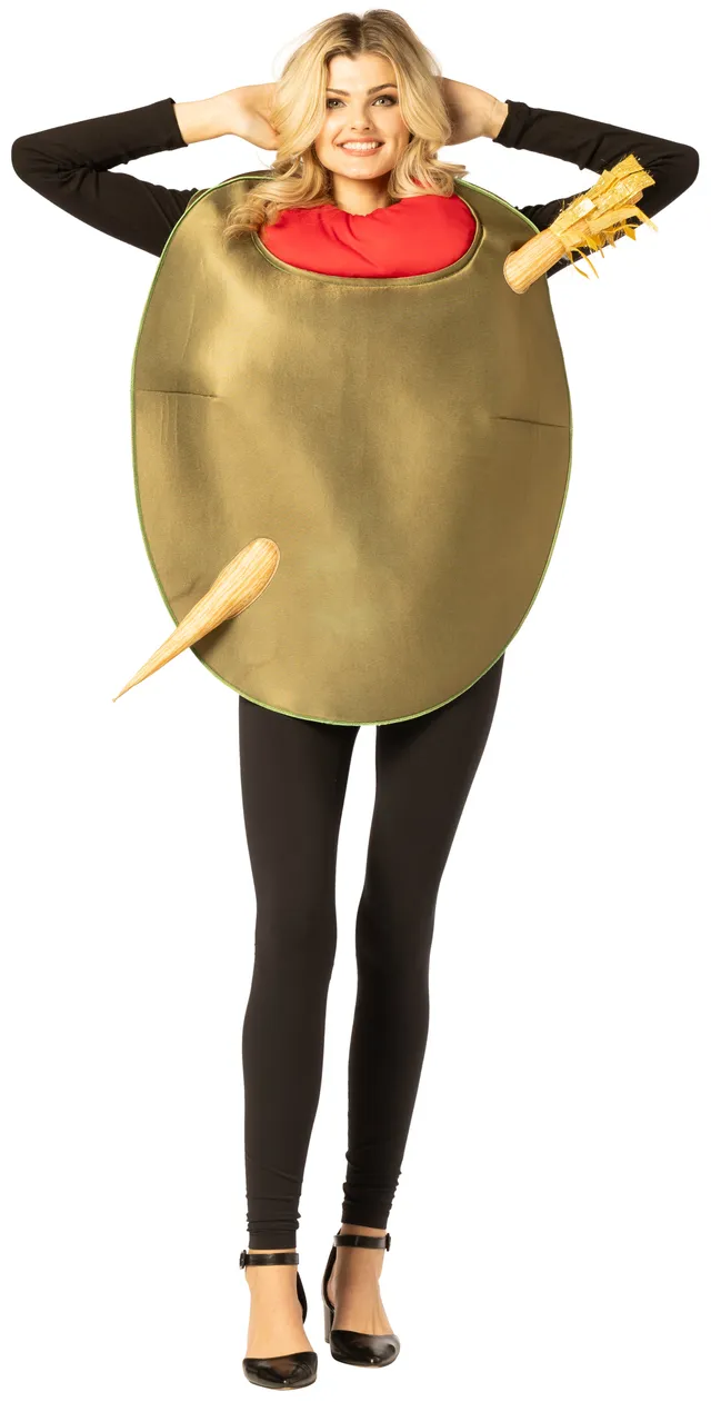 Rasta Imposta Olive Kostüm One Size Schaum Zahnstocher
