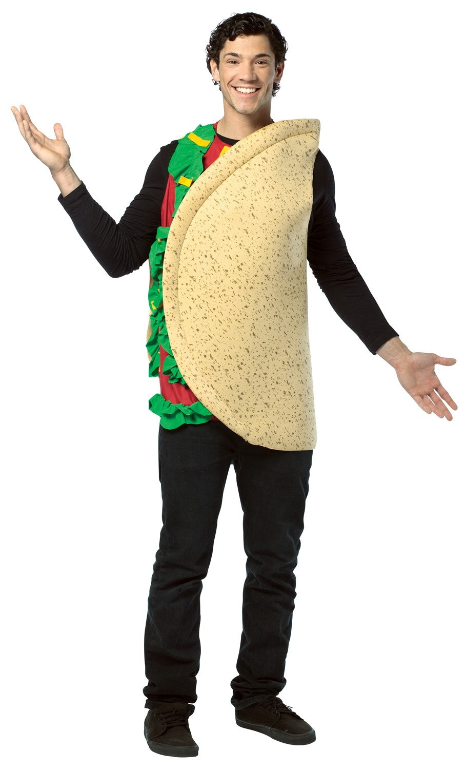 Rasta Imposta Taco Kostüm Einheitsgröße Essens-Tunika