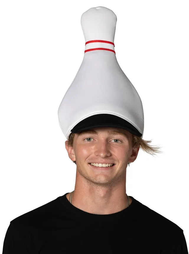 Rasta Imposta Bowling Pin Hat Kostümhut Weiß Einheitsgröße
