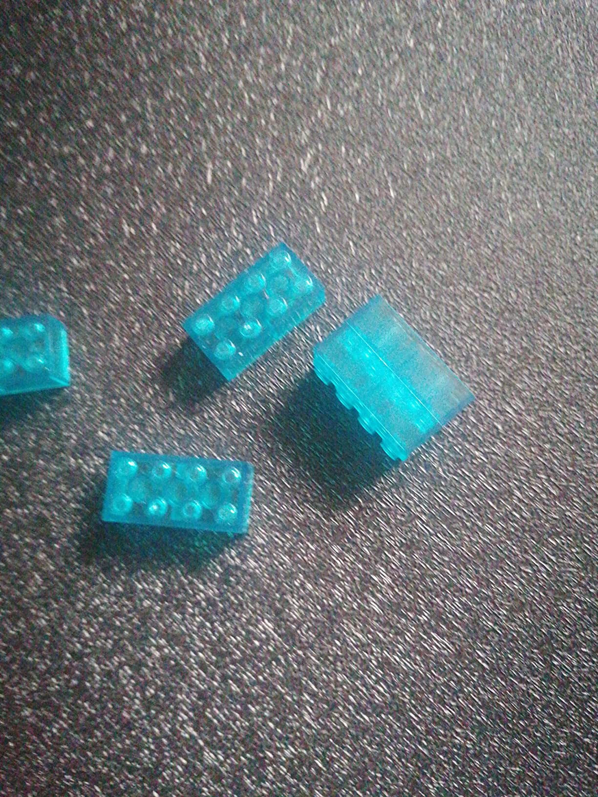 Katara Konstruktionsspielsteine 4x2 Transparent Blau 120