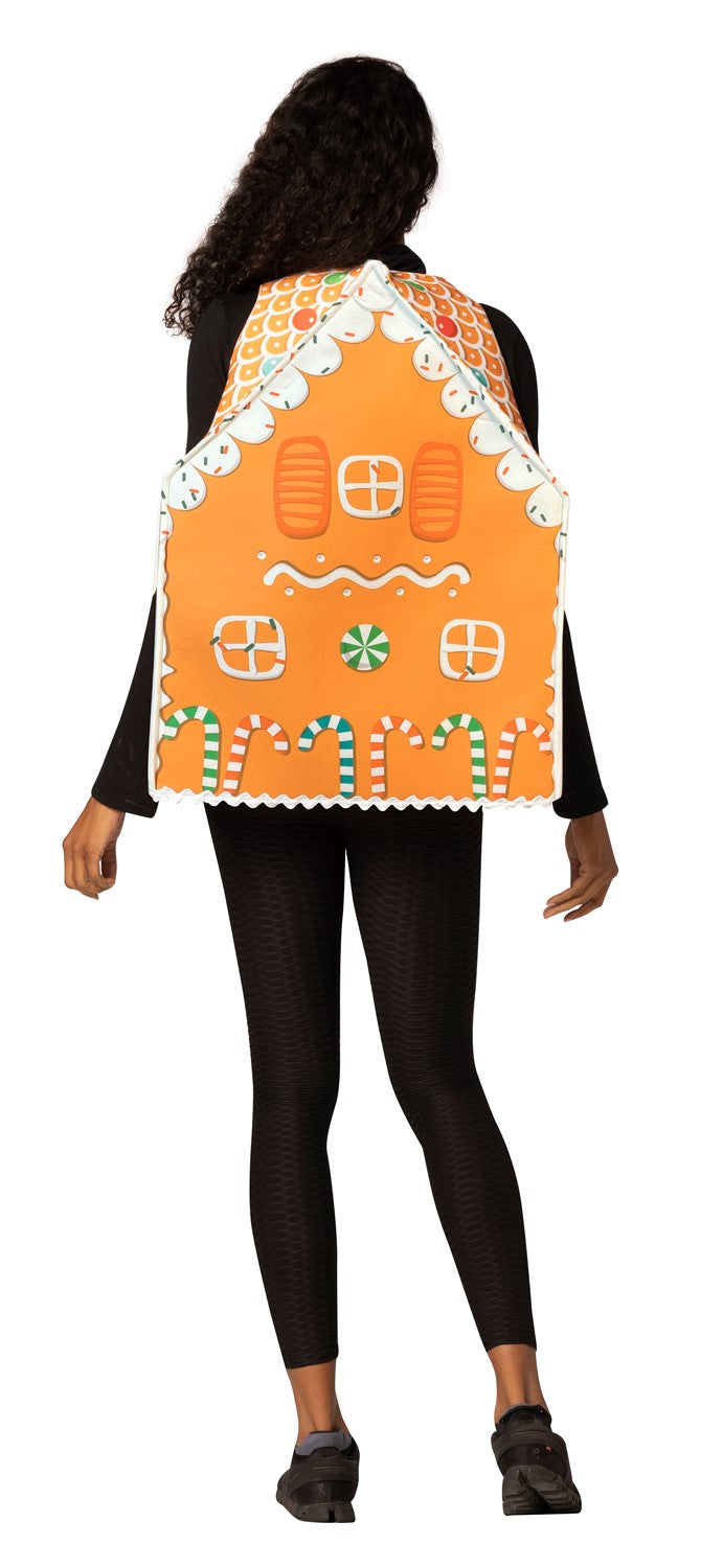 Rasta Imposta Gingerbread House Kostüm Einheitsgröße Lebkuchenhaus