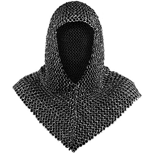 Mytholon Richard Kettenhaube brüniert vollvernietet 9 mm