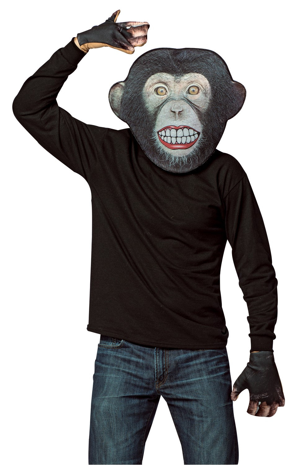 Rasta Imposta Chimp Mask Kit Affenkostüm Maske Einheitsgröße