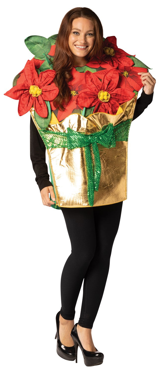 Rasta Imposta Poinsettia Weihnachtsstern Kostüm One Size