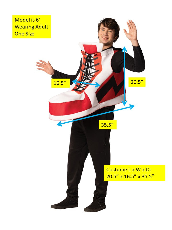 Rasta Imposta Hightop Sneaker Kostüm Einheitsgröße Unisex