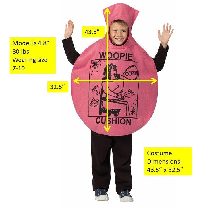 Rasta Imposta Woopie Cushion Furzkissen Kostüm Kinder 7-10