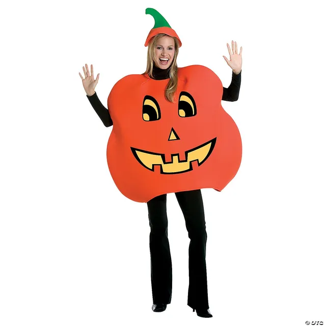Rasta Imposta Pumpkin Jack O Lantern Kostüm One Size Orange