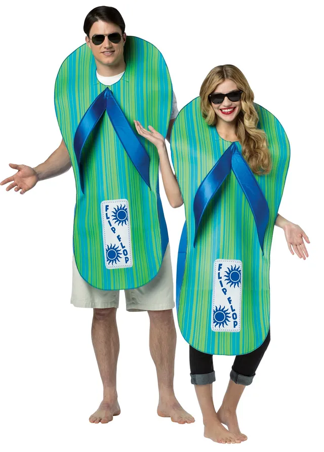 Rasta Imposta Flip Flops Partnerkostüm Einheitsgröße Strand