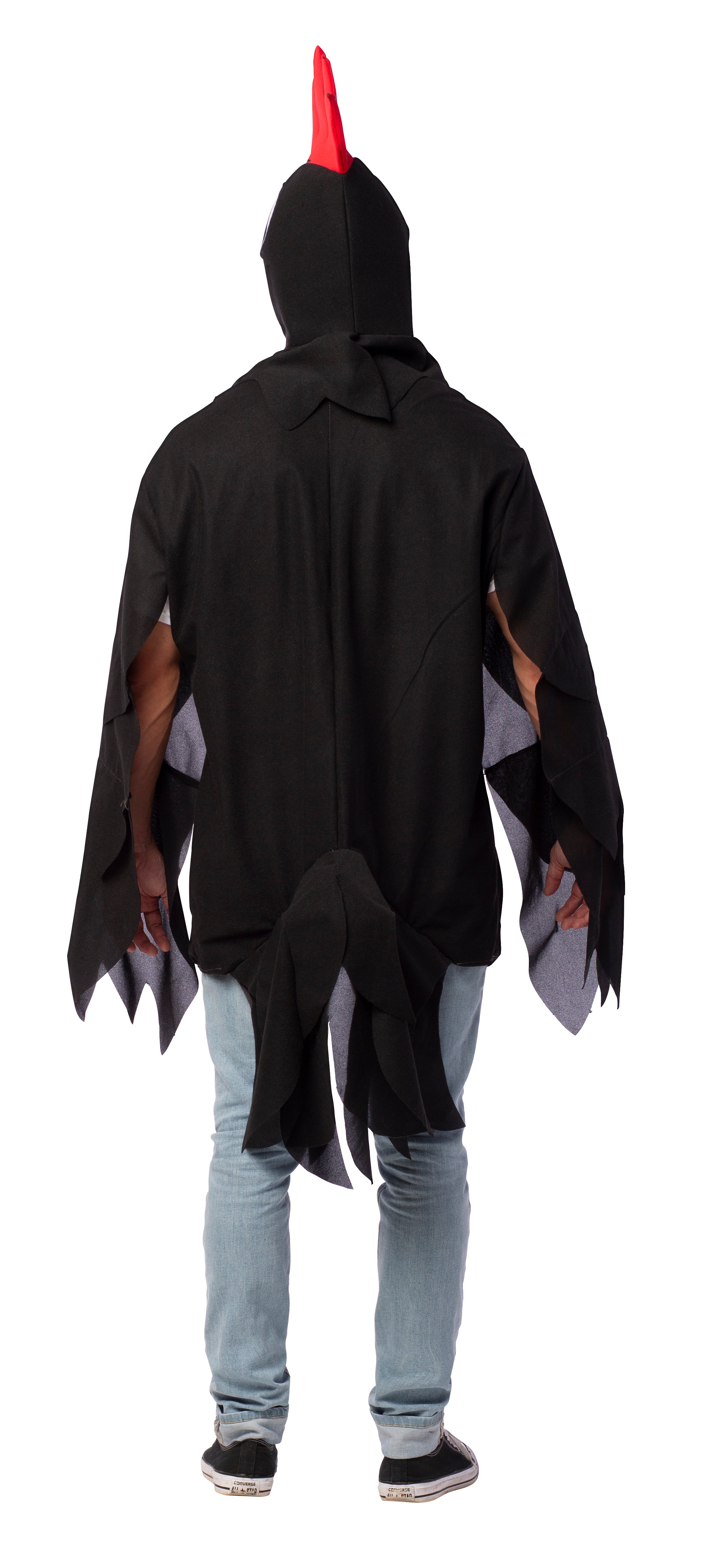 Rasta Imposta Big Black Rooster Kostüm One Size Schwarz