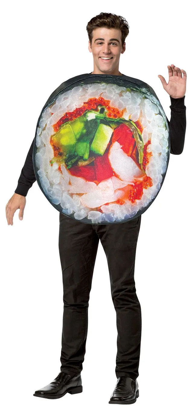 Rasta Imposta Get Real Sushi Roll Kostüm Erwachsene Einheitsgröße