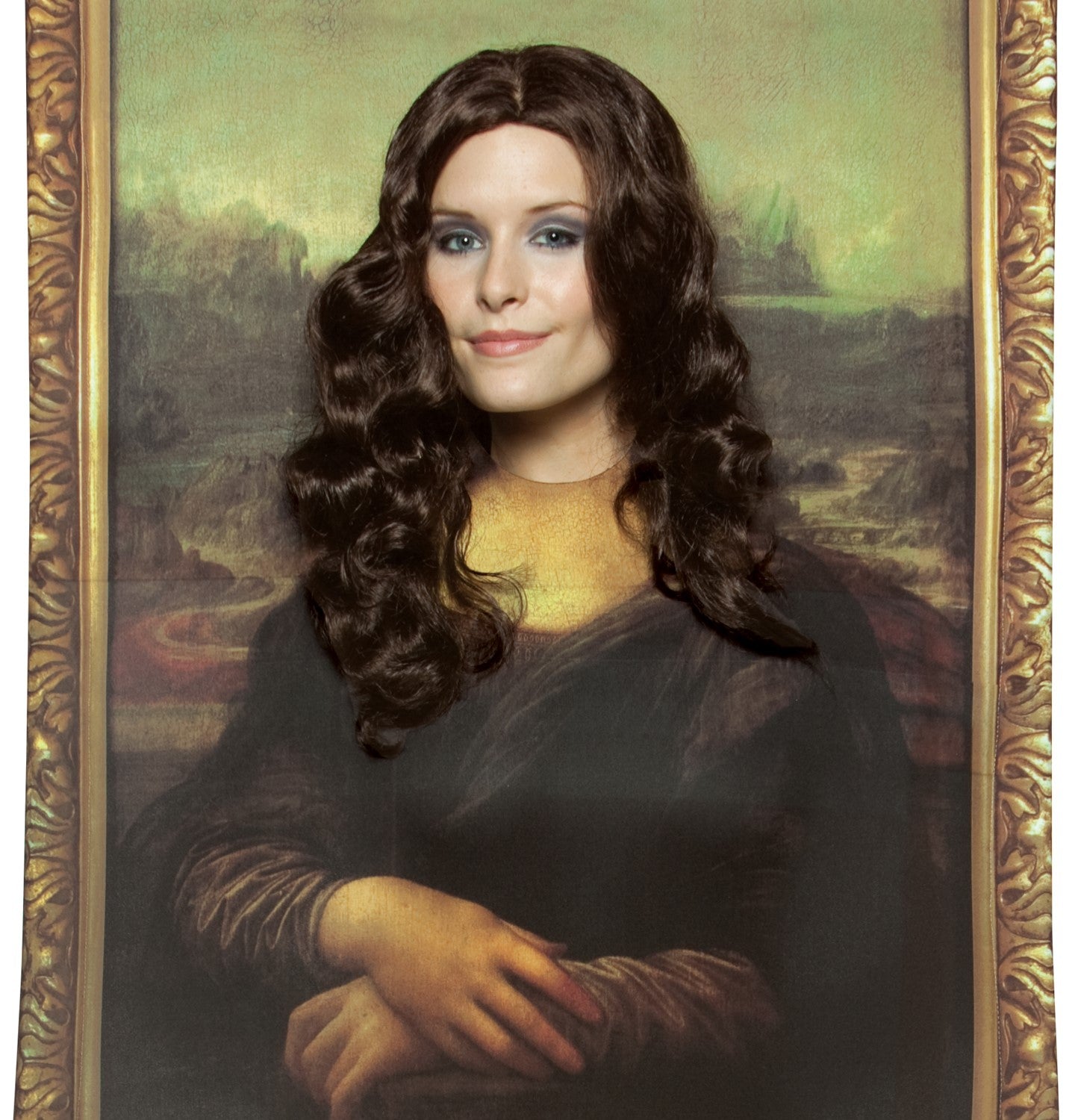 Rasta Imposta Mona Lisa Kostüm Gemälde One Size Tunika