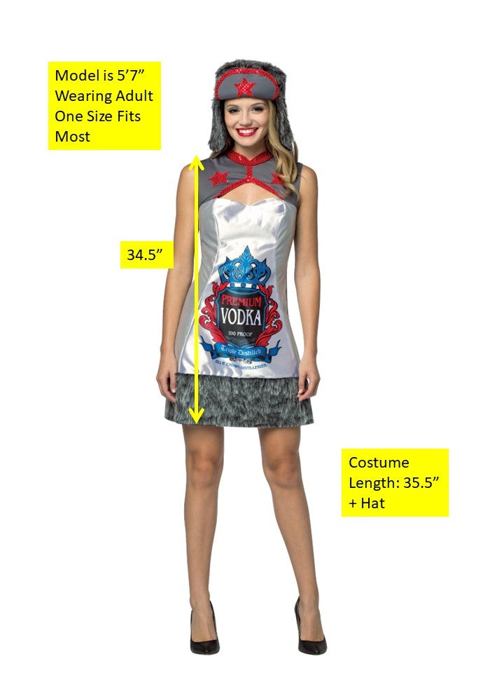 Rasta Imposta Vodka Dress Kostüm Damen M-L Polyester
