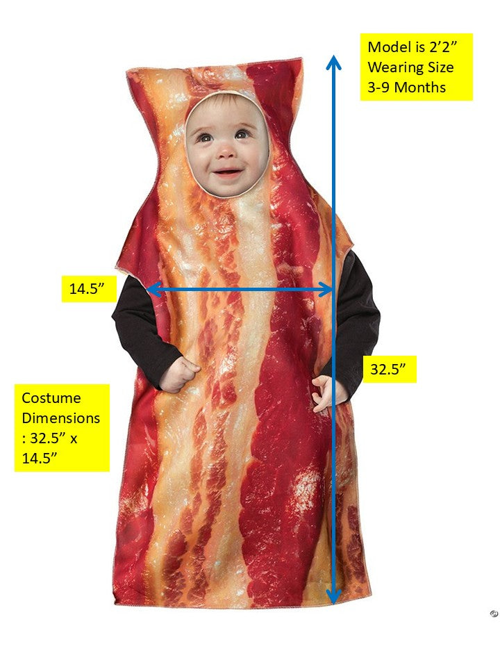 Rasta Imposta Bacon Baby Bunting Babykostüm 3-9 Monate