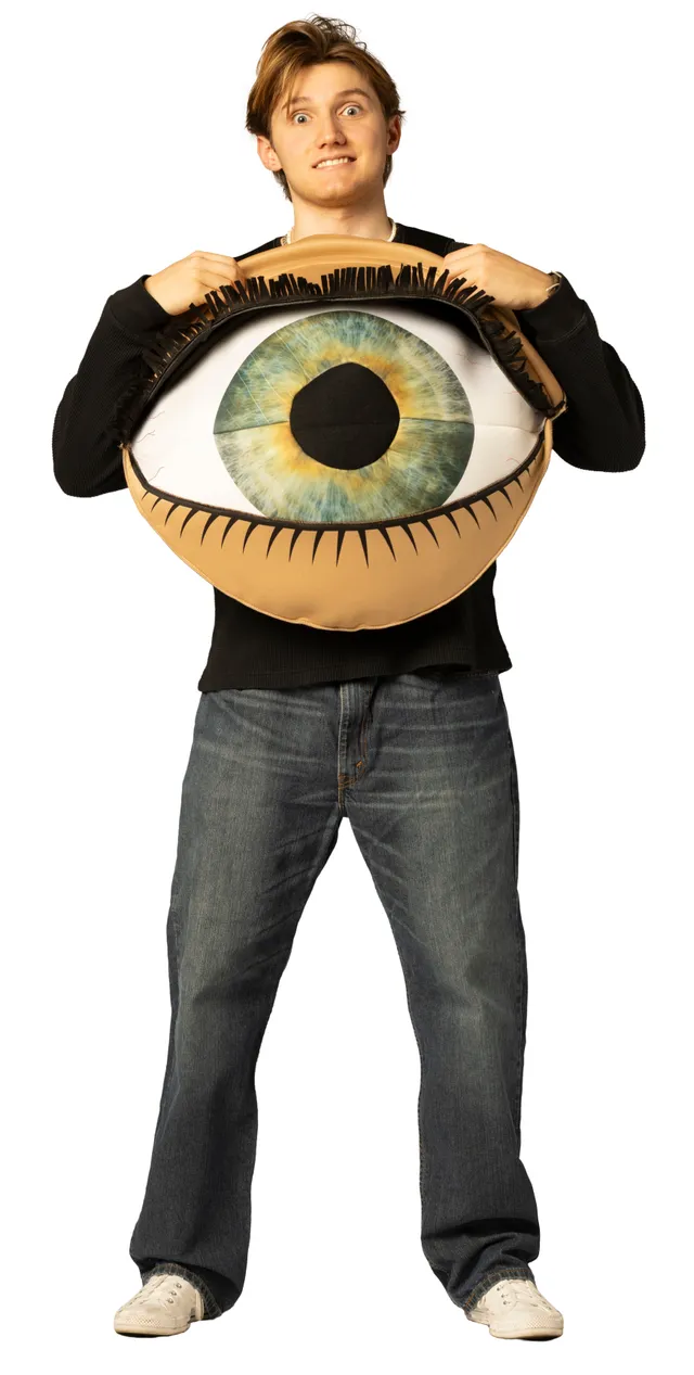 Rasta Imposta Blinking Eye Kostüm One Size mit Wimpern