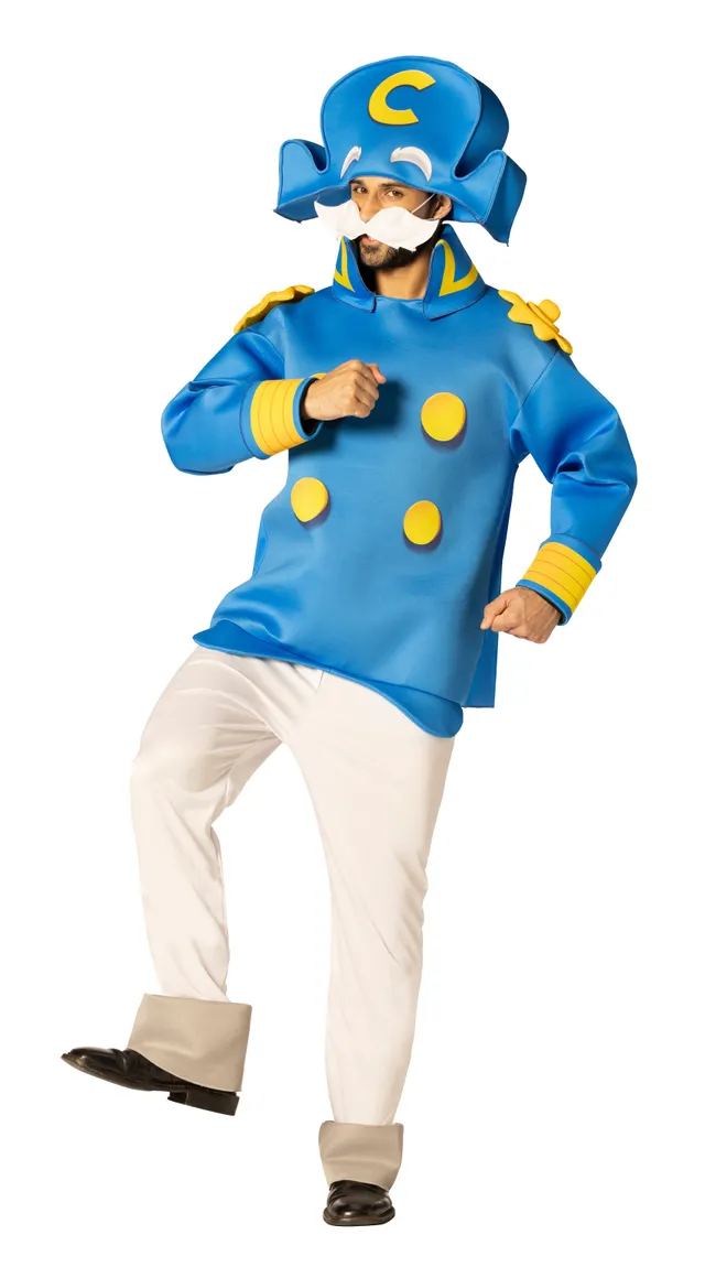 Rasta Imposta Cap'n Crunch Kostüm Einheitsgröße Schaum