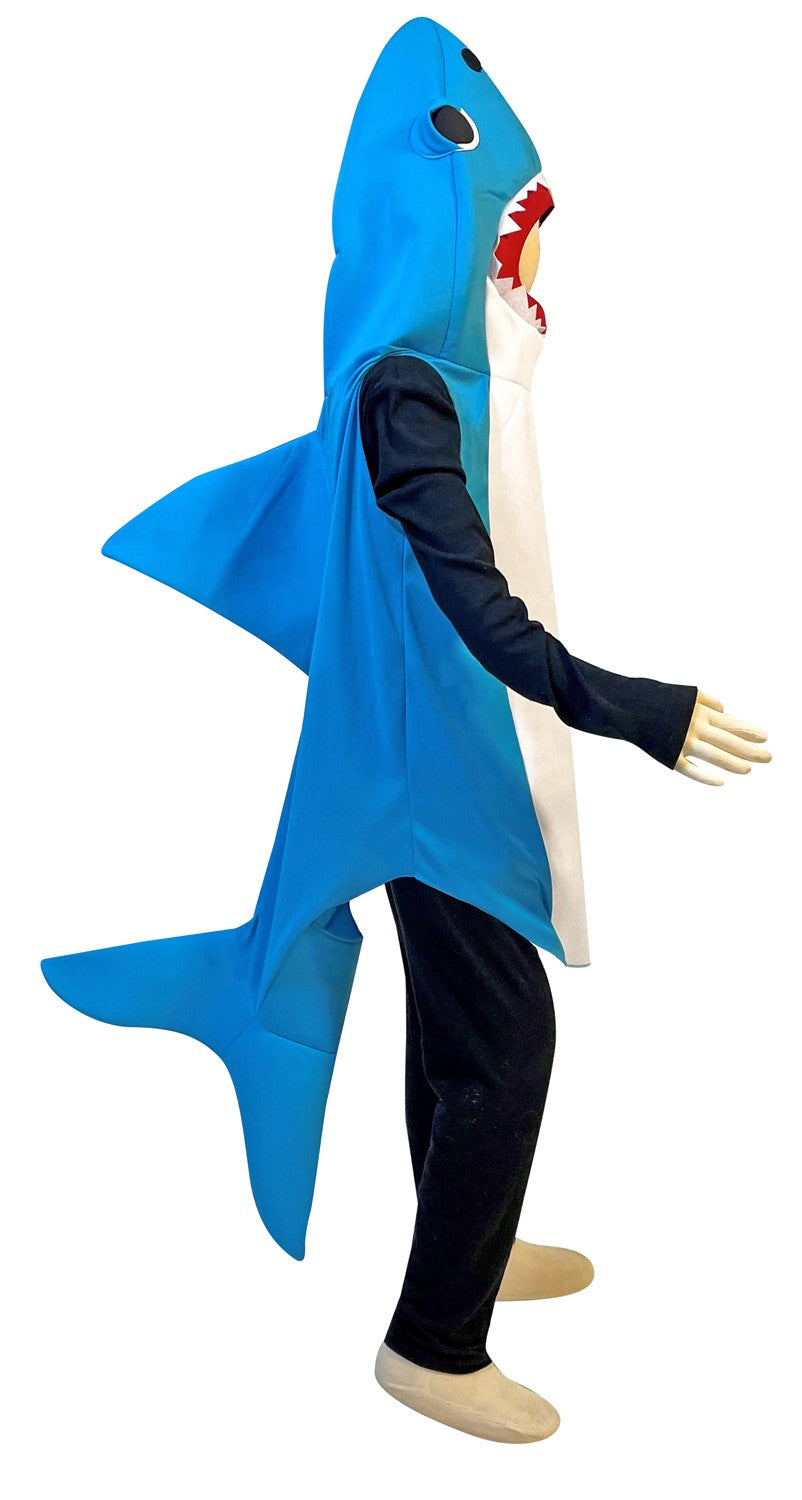 Rasta Imposta Blue Shark Kinderkostüm Größe 7-10 Blau