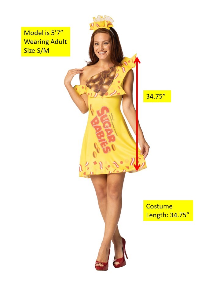 Rasta Imposta Sugar Babies Kostümkleid M-L Süßigkeit