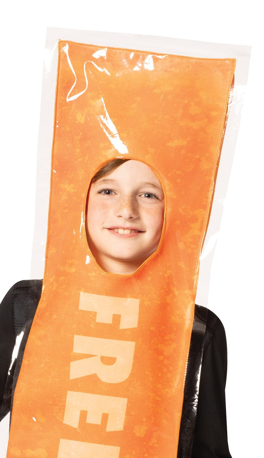 Rasta Imposta FREE-Z-POP Orange Kinderkostüm Eis 7-10