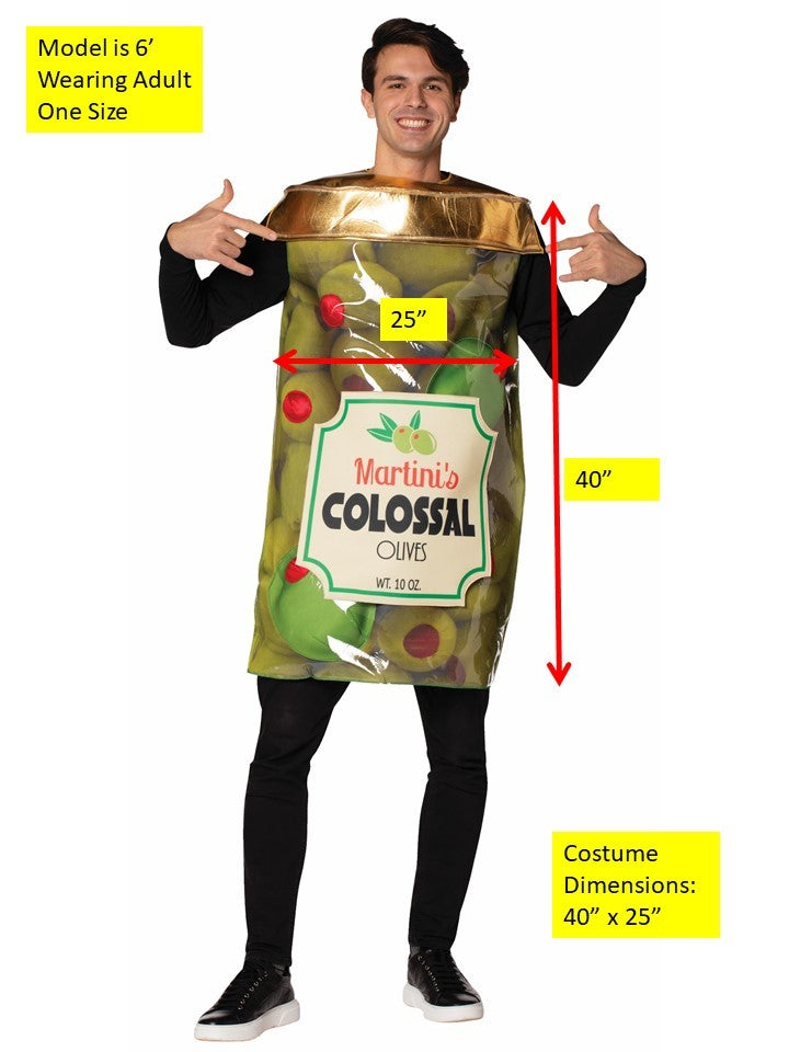 Rasta Imposta Olive Jar Kostüm Olivenglas One Size